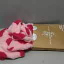 Valentines Pillow Covers 18x18 Inch Set of 2 - Plush Faux Fur Rose Hearts Valentines Day Jacquard Throw Pillow Covers Decorations Soft Home Decor for Couch, Sofa, or Bed