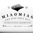 MIAOMIAO Non-Slip Hot Yoga Towel Set,Super Absorbent Microfiber in, 24.5" x 72" - Anti-Slip, Injury Free Design for Pilates, Yoga Mats, Exercise, and Fitness Gear (Light Pink)