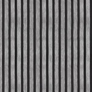 Yun-aeon Natural Wood Peel and Stick Wallpaper Grey Wood Slats - 17.3"x 300" Self-Adhesive Waterproof Vinyl Removable Wall Paper for Wall Decor Bedroom , Gray 