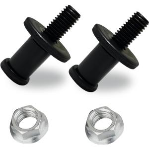 2 x 38427 Tailgate Striker Bolt Compatible with Chevy Avalanche Silverado 1500 2500 3500, Tailgate Door Lock Latch Striker Bolt with Nuts, Replace Parts 11570162 30283 49538 - Set of 2