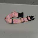 Hikiko Martingale Collar for Dogs Adjustable Soft Nylon Dog Collars with Cute Patterns for Small Medium Large DogPink Butterfly,Medium