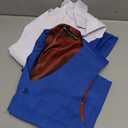 Visaccy Boys Formal Suit Slim Fit Dress Clothes Ring Bearer Outfit Tuxedo Suits,Adjustable Waist Size 14