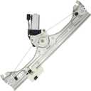 Front Left Driver Side Power Window Regulator & Motor Assembly Compatible with Fiat 500 2012-2019,Replace for 751-648 68070267AC 68070267AD 68070267AE