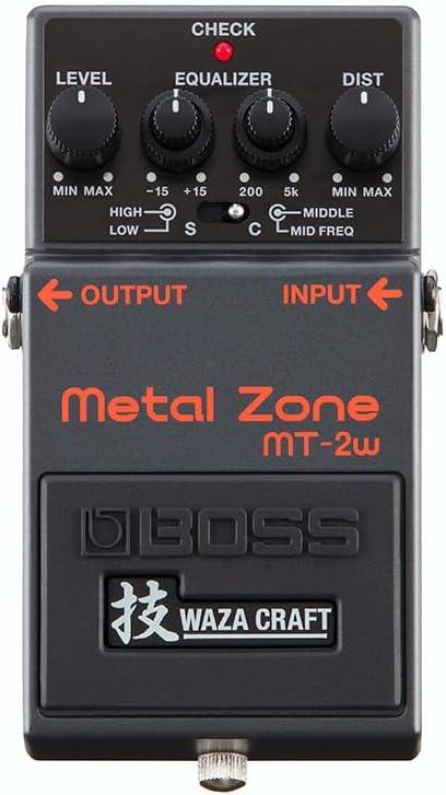 Boss MT-2W Waza Metal Zone Distortion Pedal