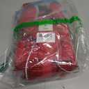 Lelepet Warm Dog Coat Waterproof Dog Jacket Reflective Fleece Vest with Adjustable Buckle Hook & Loop, Windproof Winter Jacket Dogs Coats for Small Medium Large Dogs, Red, M