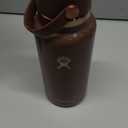 Hydro Flask Water Bottle - Insulated Stainless Steel - Wide Mouth Flex Straw Lid, Non Spill, Leakproof and Refillable in 32 Oz Chocolate Rose Gold