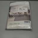 DONREN Light Grey Balloon Roman Blind - Window Tie Up Shades for Campers/Bathroom Window/Thanksgiving (1 Piece 34 W by 63 L)