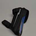 whale fall Bike Frame Bag Waterproof, 3D Eva Hard Shell, Bike Phone Holder, Bicycle Top Tube Bag, Cycling Pouch with Rain Cover, Bike Accessories for Phones Under 7" (Black)