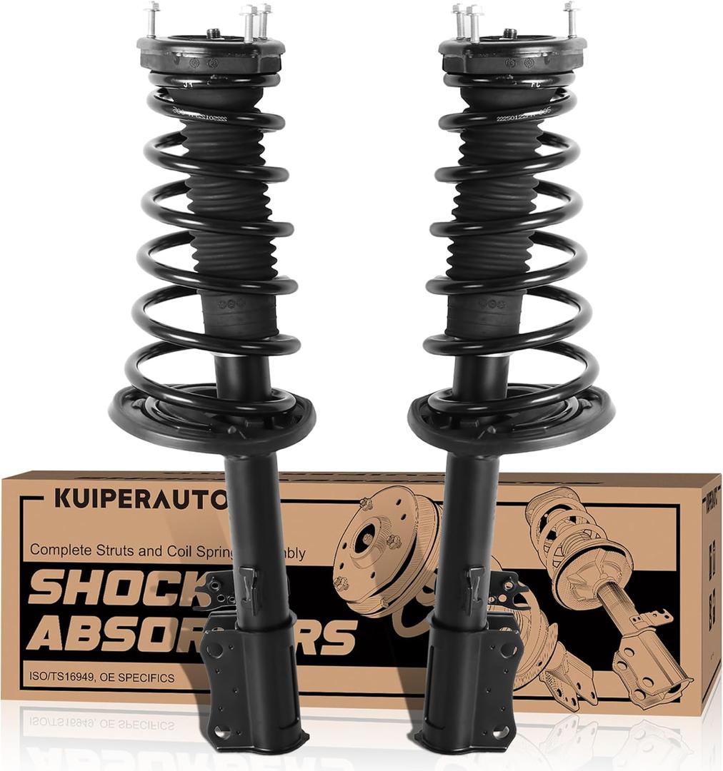 172309 172310 Rear Complete Strut Assemblies Compatible for 2007 2008 2009 2010 2011 Toyota Camry Shock Absorbers w/Coil Spring(Set of 2)