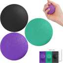 Ortarco 3 Pack Stress Balls for Adults, Hand Strengthening Devices Exercise Balls Physical Therapy Ball, Squeeze Balls for Hand Therapy, Hand Exerciser for Hand Finger Forearm Wrist Training and Relax