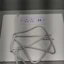 Recessed Desk Outlet, US Standard 125V 12A 2 USB Ports Recessed Power Strip for Home Appliance (White)