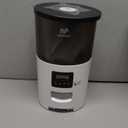 IMIPAW Automatic Cat Feeders, 3L Timed Cat Dry Food Dispenser with Desiccant Bags, Dual Power Supply, Programmable Portion Size, 6 Meals, 20 Portions Per Day, Auto Pet Feeder for Cats and Small Dogs (White)