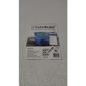 ToteScan HD (Heavy Duty) Intelligent QR Labels for Organization/Moving/Storage (45 Unique Labels, 2.5"x3")