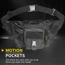tactical fanny pack, tactical fanny pack for men, tactical waist pack(green2)