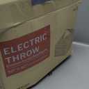 HOMLYNS LuxeHeat Heated Blanket Throw, Soft Flannel Sherpa, Electric Blanket 5 Heat Settings, Fast Heating, Heating Throw Blanket 3 Hours Timer Auto Shut Off, Machine Washable, 5060 Inches, Grey