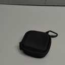 Earbud Case Compatible with Beats Powerbeats Pro 2 Wireless Bluetooth Earbuds, Portable Travel Hard Shell Earphone Case - with Clip (Black)