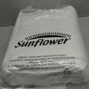 Sunflower California King Mattress Pad, Hypoallergenic Cotton Mattress Cover,18-22" Extra Deep Pocket Quilted Protector, Breathable&Noiseless