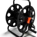 Hose Reel Cart for Garden Lawn, Hold Up to 164ft. of 1/2in Hose, Portable Outdoor Floor Stable Water Pipe Holder Freestanding, Garden Hose Reel for Outside, Irrigation