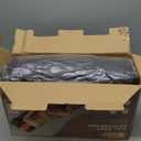 Massage-Mat, Detachable Neck Massager, Full Body Vibration Heating, Massage Pad with 10 Vibrating Motors and 9 Speed Settings for Home Office Use, Brown