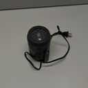 Snowflake Projector Lights Outdoor Led Snow Flake Projector Lamp for Holiday Decorations Snowflake Projector Lights Outdoor/Indoor for New Year Party Yard Decor (Black)