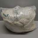 CYK Weighted Blanket 15 lbs for Adults Queen Size 60"x80" - Dual-Sided Fleece & Sherpa Blanket - Heavy Plush Flannel Winter Warm Blanket for Bed and Couch (Cream)