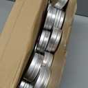 Biugaaufai 44 Pieces 2 oz Tin Cans with Clear Window, Round Metal Tins Screw Top,2 oz Metal Round Cans with Clear Lid for Kitchen Office Candles Candies and Gifts Holding