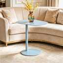 C Shaped End Table Small Side Table Living Room, Metal C Table for Sofa, 23.6 inches