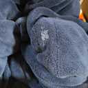Sunbeam Electric Heated Bed Blanket Navy Soft Microplush 12 Heat Settings Twin 84 x 62, Navy