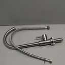 Cold Water Only Faucet SUS304 Stainless Steel Faucet for Kitchen Sink