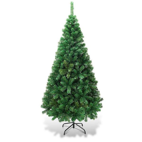 5 ft. Green PVC Hinged Xmas Pine Artificial Christmas Tree