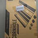 GoSports Portable Cornhole Sets, 4 x 2 ft - Boards Include 8 Bean Bags, Travel Case, and Game Rules