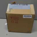 BUYMAX 5 inch&6 inch Orchid Pots with Holes & Removable Trays, White Ceramic Pots for Plants, Effective Drainage and Ventilation for Orchid Root Health to Assist New Plants or Repotting 2 Pack