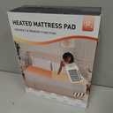 Yuurom Heated Mattress Pad King 78"×80", Bed Warmer with Memory&Preheat Functions, Electric Mattress Pad Dual Control 12 Heat Settings 12Hour Auto Off 13ft Extra Long Cord Fits 1824" Deep Pocket