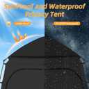 Camping Shower Tent, Pop Up Portable Outdoor Privacy Tent for Changing,Toilet,Bathroom