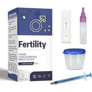 Male Fertility Testing System  Discreet and Easy-to-Use Kit for at-Home Sperm Health Check, EXP: Unknown