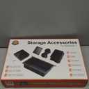 Center Console Organizer Tray 5PCS for Tesla Model Y Accessories 2024-2020(Not Fit 2024 2025 Model Y Juniper) Armrest Storage Tray, Hidden Storage Box, Cup Holder Insert, Under Seat Storage Box (Full-Black)