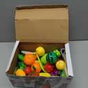 Cutting Fruits Vegetables Set, Play Kitchen Plastic Cutting Food for Kids