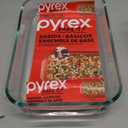 Pyrex Basics 3 Quart Oblong Glass Baking Dish, Clear 9 x 13 inch  - Original Genuine Pyrex - Made in the USA