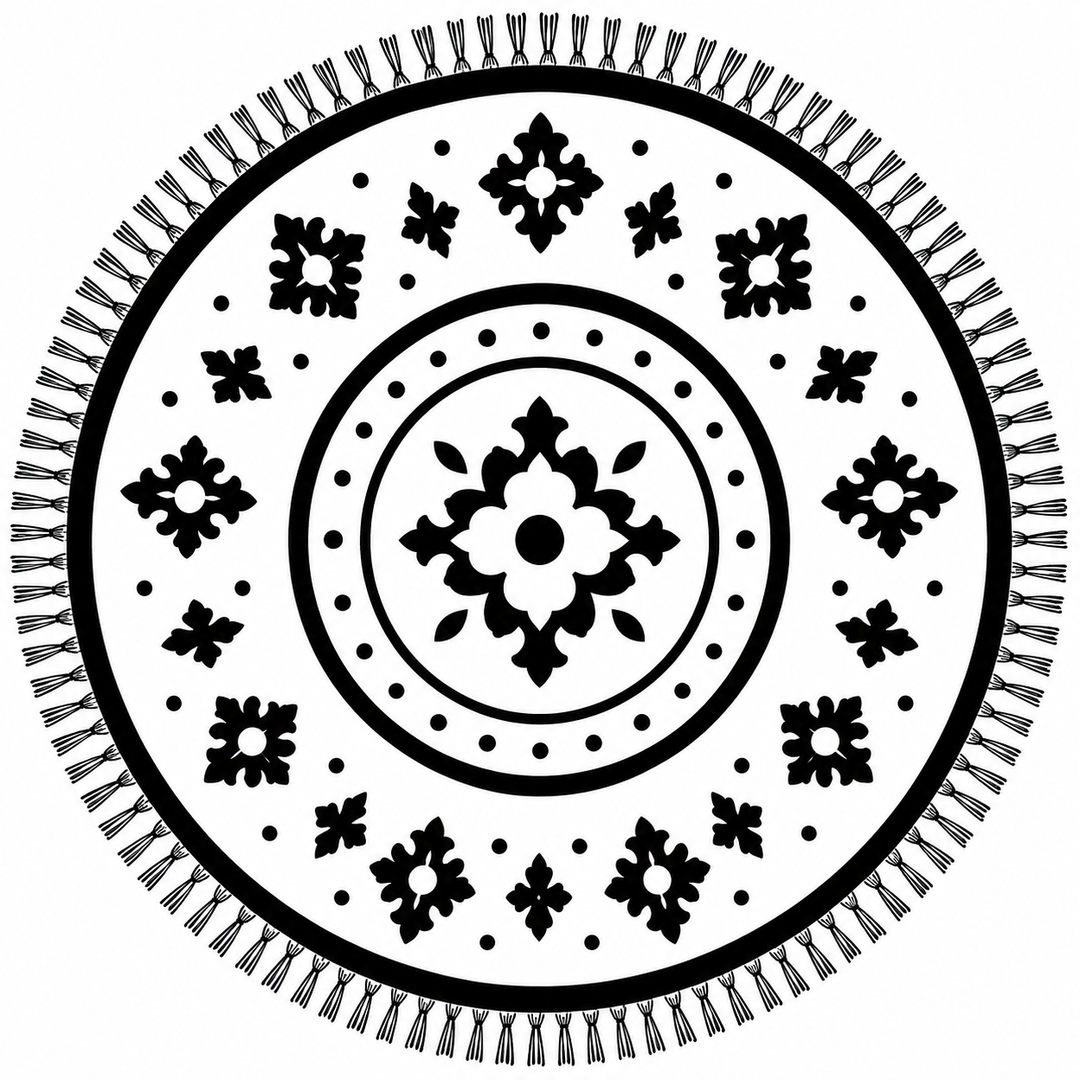 Circle Rug 4Ft