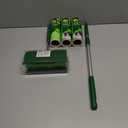 Fedicelly Large Lint Rollers Pet Hair Extra Sticky Floor, Cat Dog Hair Remover Laundry Clothes Carpet Furniture,6.3 inches Wider with 320 Sheets Giant Lint Remover Brush for Couch with Long Handle