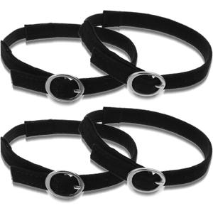 Ymapinc 2 Pairs Shoe Straps for Heels - PU Leather Shoe Strap Extender, Detachable Heel Straps for High Heels Women Holding Loose Heel