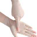 IZUS Summer-UV-Protection Driving Fingerless Gloves Sunblock Polka Dot Mesh Nonslip for Women Outdoor Sport, Cycling