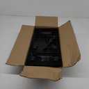 Under Sink Organizer, 2 Tier Under Sink Organizers and Storage, Adjustable Height, Slide out Metal Cabinet Organizers, Pull out Cabinet Storage Drawer Shelf for Kitchen Bathroom Black, Pack of 1 