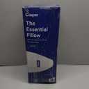 Casper Sleep Essential Pillow, Standard Size Medium Soft Feel, Down-Alternative Fill, Supports Side, Back & Stomach Sleepers