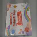 4 in 1 Airplane Travel Activities Car Ride Essential for Toddler Easter Basket Stuffer Color Sorting Sensory Autism Toys Matching Game Restaurant Quiet Fidget Toy Valentine Gift for Kids 3-5