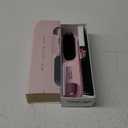 Go Brush Pro 2025 Hair Straightener Brush 300 Million Negative Ionic Portable Hair Straightener Comb for Women with 4 Temps Fast Heating MCH Ceramic Coating Smooth Frizz - Free Hair (Babi Pink)