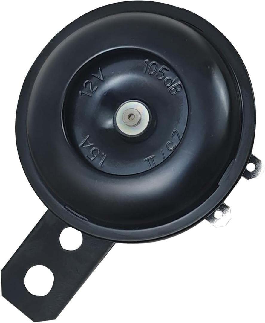 Waterproof motorcycle Horn Motorcycle Universal Car Loud Speaker 12V 105 dB Mini Air Horn Loud Electric Horn for Bicycle, Scooter, ATV, Motorcycle, Truck, Dirt Bike