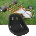 Go Kart Seat for Go Karts Drift Cars Balance Cars Racing Go Kart Large Size Car Seat Backrest Saddle Sprint Track Seat Kit Comfortable Ergonomic Design for Racing Balancing Vehicle