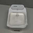 HAPAW Cat Water Fountain, Wastewater Separation & No Filter Cotton, Pet Water Dispenser with 101oz/3L Large Capacity Tank, Wireless Automatic Water Fountains for Cats Indoor Cat Watering Supplies