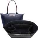 Purse Organizer For Longchamp Purse For Long Champ Le Pliage Insert organizer1012-25black-L